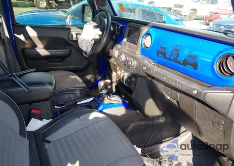 2018 Jeep Wrangler Unlimited Sport S 4X4 из США, поврежденный, VIN 1C4HJXDNXJW204205